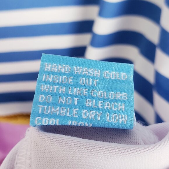 J. McLaughlin Top Catalina Cloth Striped Colorblock Blouse Tee Shirt size L - Picture 8 of 10